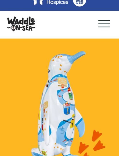 Keeps getting better- full artist bio
Check it out and come visit us!https://www.waddleonsea.co.uk/sculptures/can-you-crack-the-penguin-code#codebreaker #publicarttrail
#southendpier
#southendonsea #ohidoliketobebesidetheseaside #lovewhereyoulive #waddleonsea #teamworkmakesthedreamwork