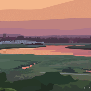 Christchurch Harbour Sunset