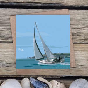 Boat at Old Harry Rocks