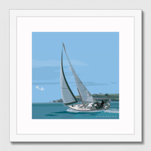 Boat at Old Harry Rocks