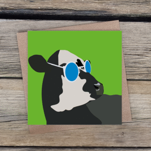 Chillaxin' Cow