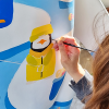 WOS Painting Fisherman Penguin